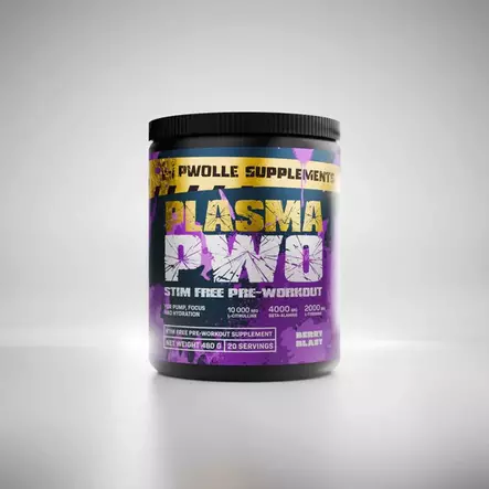 PWOlle Supplements Plasma - Koffeinfri PWO-preparat - 11720 - 1