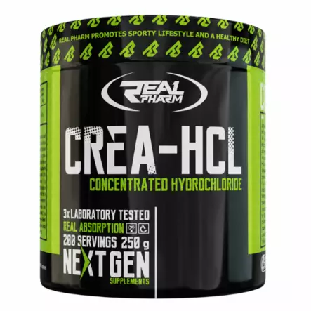 Real Pharm Crea-HCL kreatiinihydroklorid - Kreatiinisekoitteet - 11440 - 1