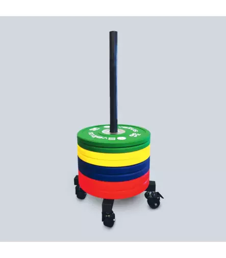 Sveltus Olympic Discs Mobile Rack levypainoteline - Levytangot, levypainot ja lukot - 11710 - 2