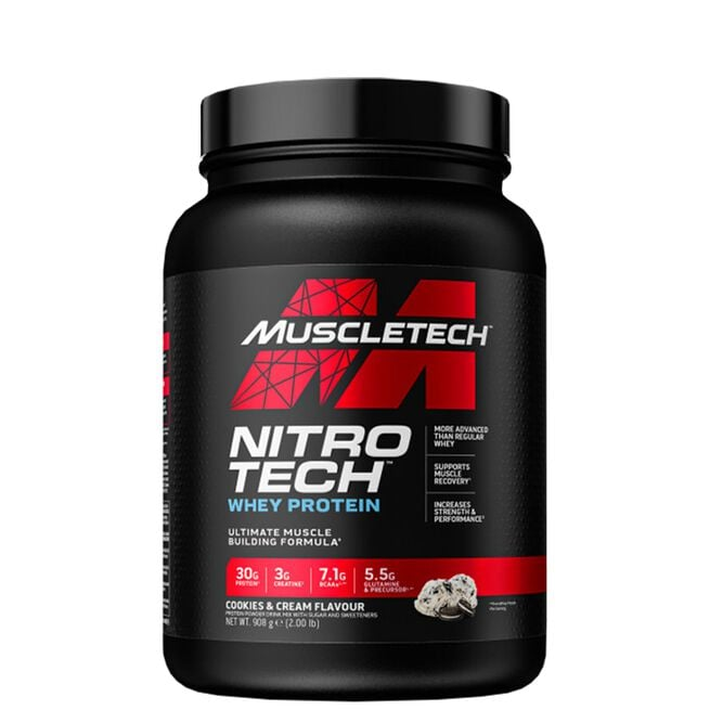 MuscleTech Nitro-Tech Whey Protein - Vassleproteiner - 11000 - 1