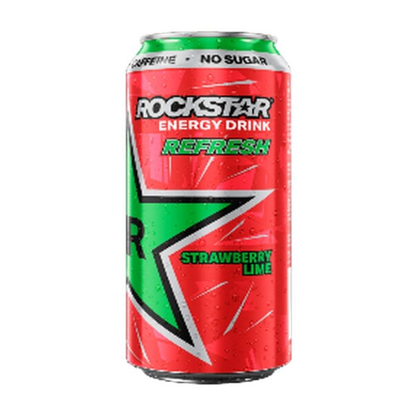 Rockstar Strawberry & Lime Energy - Juomat - 10400 - 1