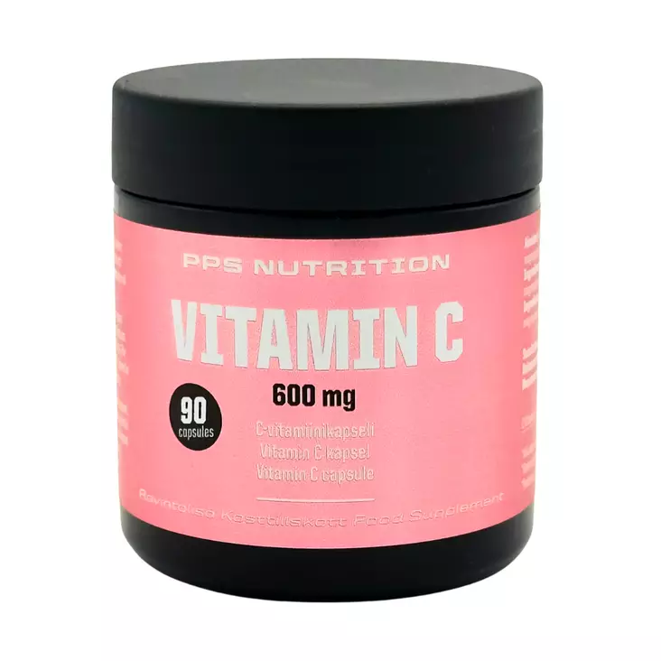 C-Vitamiini 600mg PPS Nutrition c-vitamiinikapseli - C-vitamiinit - 07990 - 1