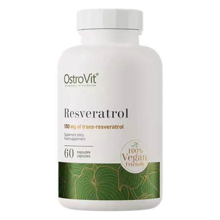 OstroVit Resveratrol VEGE polyfenoli - Muut vitamiiniravinteet - 08860 - 2