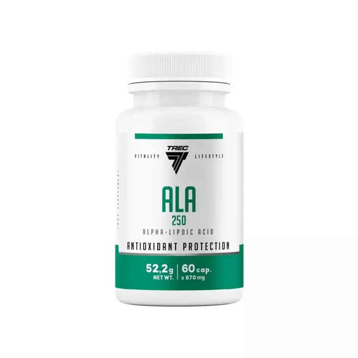 TREC Nutrition ALA 250 60 caps - Fettreducerare - 02410 - 1