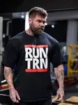 Attitude Gym Wear RUN T*N t-shirt - Men's Tops - 11361 - 1