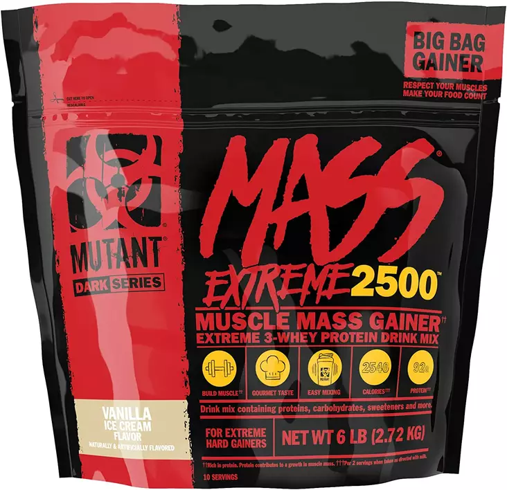 Mutant Mass XXXTREME 2500 - Gainer / masstillskott - 10091 - 1