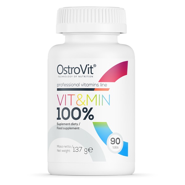 OstroVit 100% Vit&Min monivitamiini - Monivitamiinit - 09291 - 1