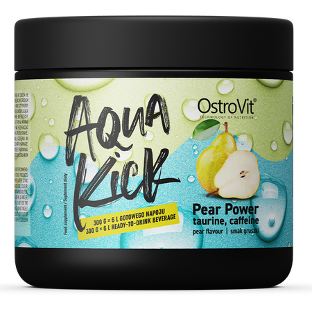 OstroVit Aqua Kick Pear Power 300g - Caffeine - 10131 - 1