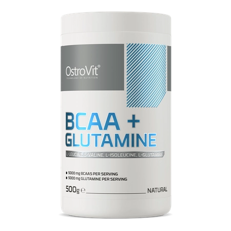 OstroVit Supreme Pure BCAA + Glutamine 500g - BCAAs - 08811 - 1