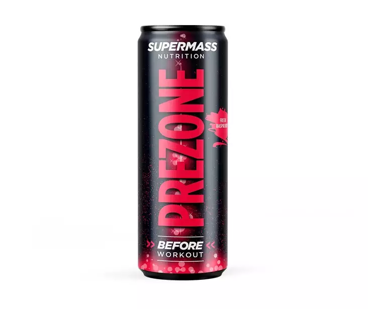 SUPERMASS NUTRITION Prezone 330 ml Fresh Raspberry - Drinks - 02656-01 - 1