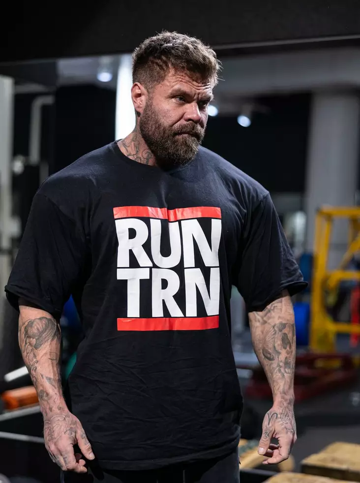 Attitude Gym Wear RUN T*N t-shirt - Men's Tops - 11361 - 1