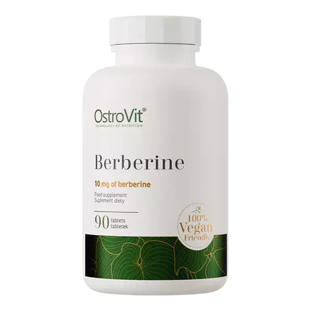 OstroVit Berberine 90 tabs - Magtens och tarmens välbefinnande - 08961 - 1