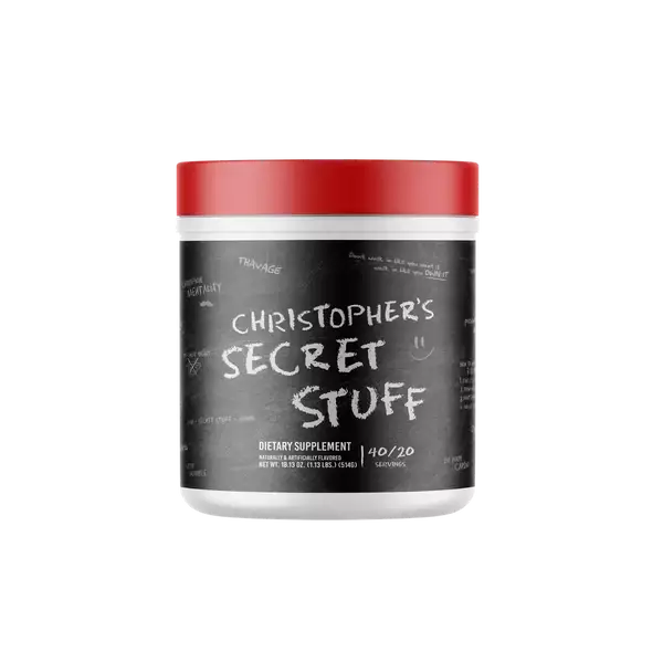 RAW Christophers Secret Stuf - Pre-workout (PWO) energitillskott - 10971 - 2