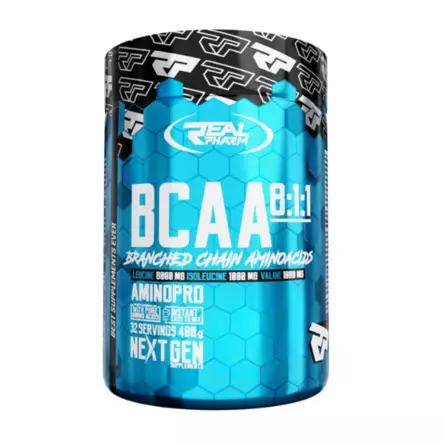 Real Pharm BCAA 8:1:1 aminohappojauhe - BCAA:t - 10982 - 1