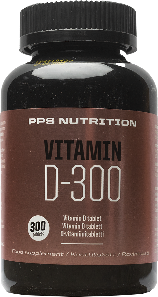 PPS Nutrition D-300 300 caps - D-vitaminer - 01602 - 1
