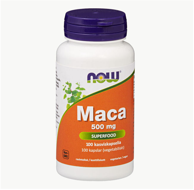 NOW Foods Maca 500mg superfood - Terveystuotteet - 01592 - 1