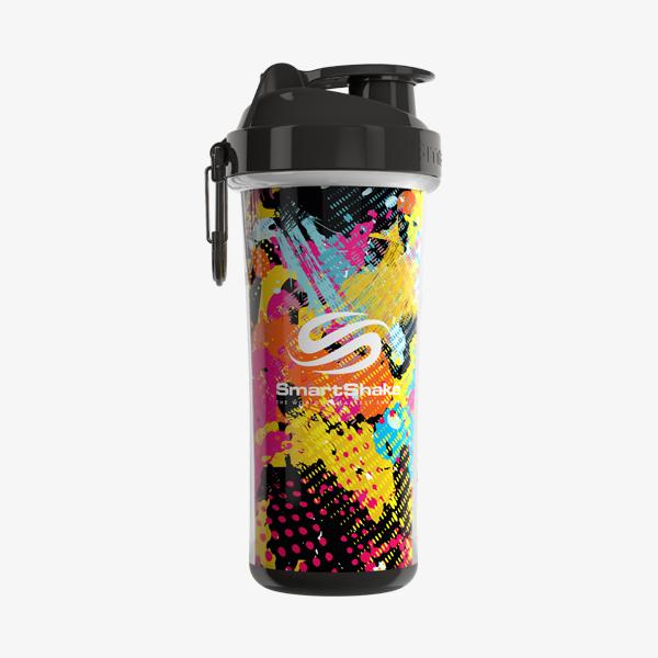 SmartShake - Double Wall 750ml.Jungle/Graffiti - Shakers och flaskor - 06952 - 1