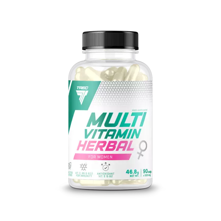 TREC Multivitamin Herbal For Women - Multivitaminer - 08912 - 1