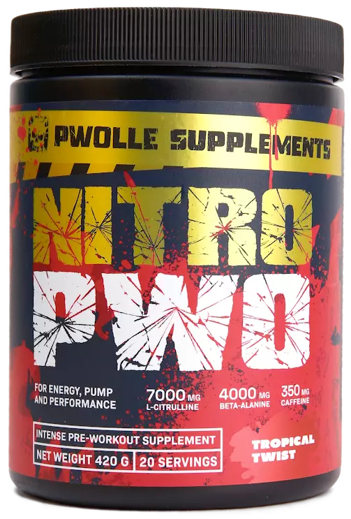 PWOlle Supplements Nitro - Pre-workout (PWO) tehonlisääjät - 11537-02 - 1