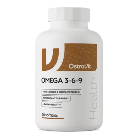 OstroVit Omega 3-6-9 90 caps - Omega-3 Fatty Acids - 08823 - 2