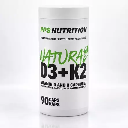 PPS Nutrition D3+K2 Natural - D-vitamiinit - 11083 - 3