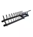 Sveltus Plate Rack With Castors - Barbells, Weight Plates, and Locks - 11063 - 1