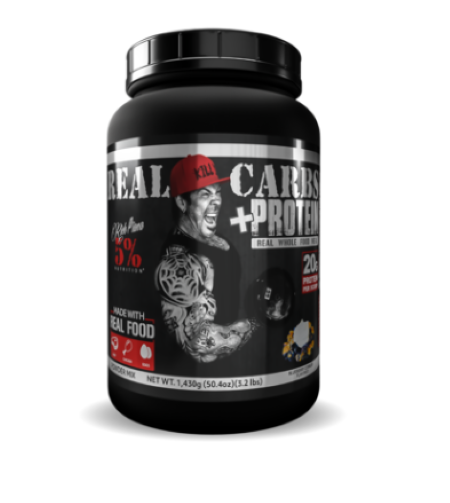 Rich Piana 5% Nutrition Real Carbs + Protein - Supplements for Recovery - 07743 - 1