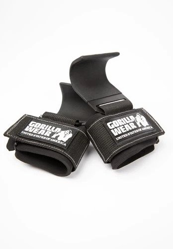 Gorilla Wear Weight Lifting Hooks - Lifting Straps and Grips - 10453 - 1