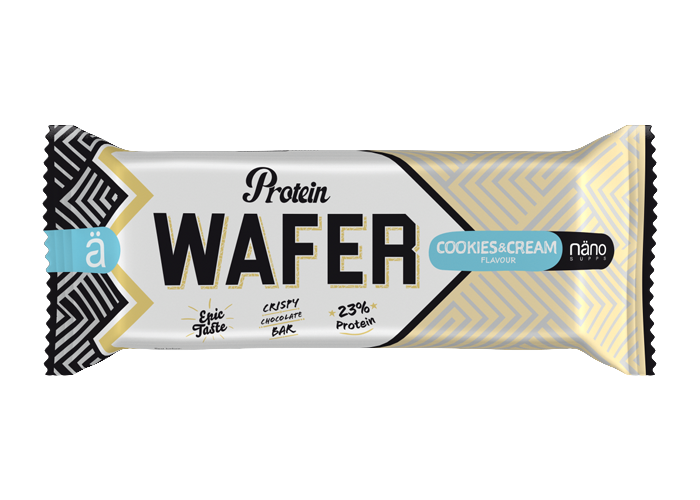 Nano Supps Protein Wafer Cookie&Cream - Proteiinipatukat ja keksit - 11003 - 1