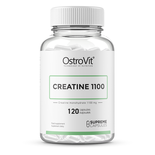 OstroVit Supreme Capsules Creatine 1100 mg 120 caps - Creatine Monohydrate - 08873 - 1