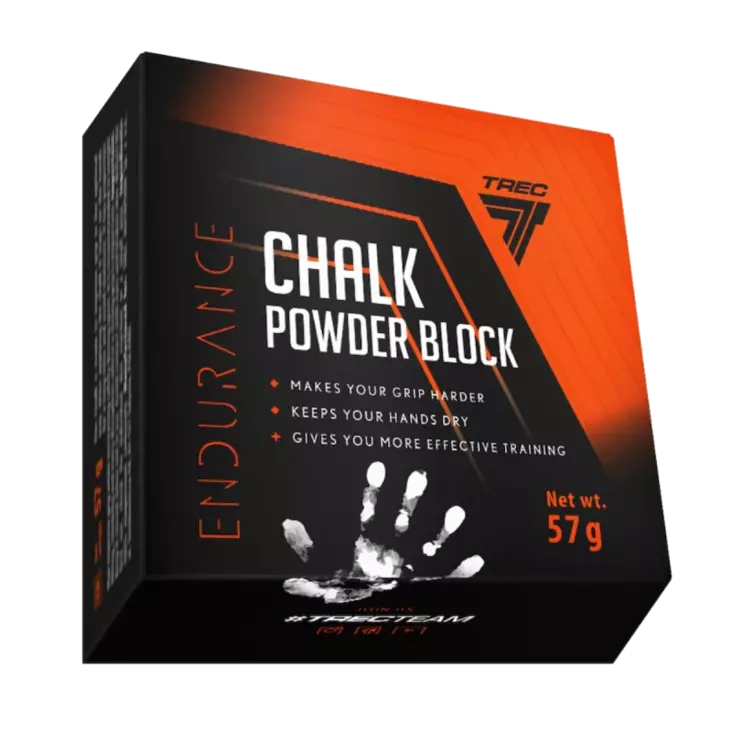 Trec Nutrition Chalk Powder Block magnesiumpala - Vetoremmit ja gripit - 10663 - 1