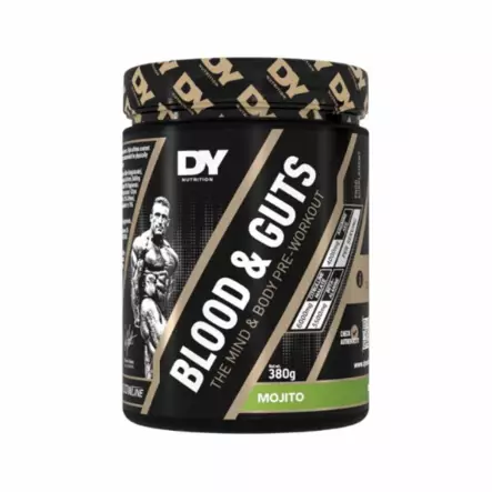 DY Nutrition Blood & Guts 380g tehonlisä - Pre-Workout Supplements - 08515-04 - 1