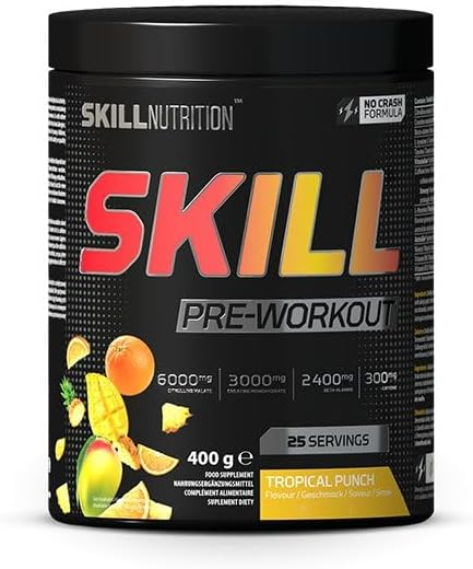 Skill Nutrition SKILL Pre-Workout Tehonlisääjä - Pre-workout (PWO) tehonlisääjät - 11144 - 1