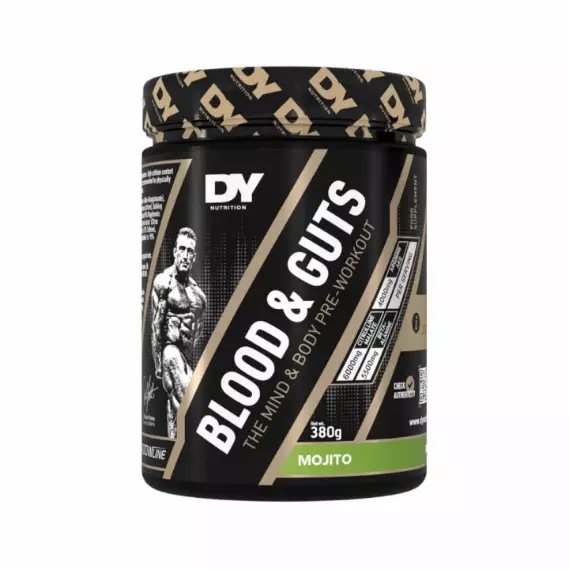DY Nutrition Blood & Guts 380g tehonlisä - Pre-workout (PWO) tehonlisääjät - 08515-04 - 1