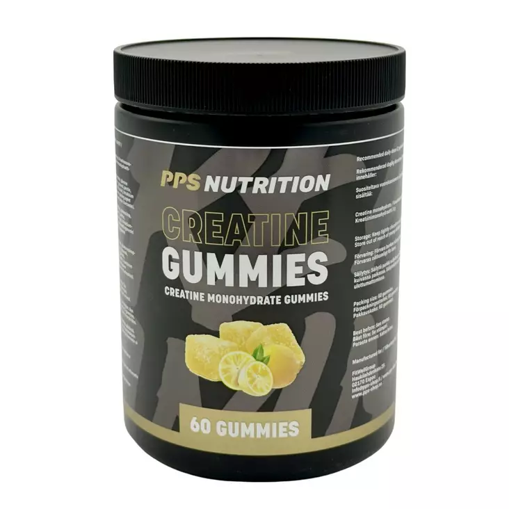 PPS Nutrition Creatine Gummies kreatiinikarkit - Kreatiinimonohydraatit - 11714 - 1