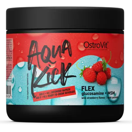 OstroVit Aqua Kick Flex 300g Wild Strawberry - Ledens välbefinnande - 10135 - 1