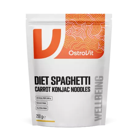 OstroVit Diet Spaghetti Carrot Konjac Noodles - Supplements for Muscle Growth - 10675 - 1