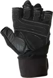 Gorilla Wear Dallas Wrist Wrap Gloves Black salihanskat rannetuella - Treenihanskat - 08535 - 2