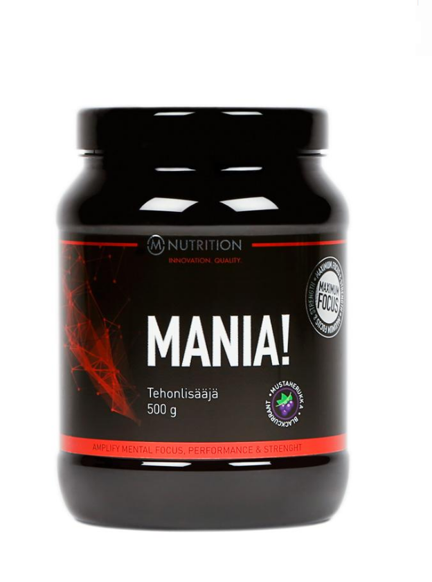 Mania M-Nutrition 500g - Pre-workout (PWO) energitillskott - 08625 - 1