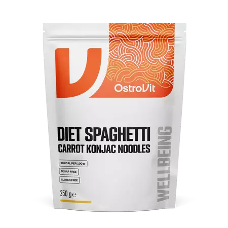 OstroVit Diet Spaghetti Carrot Konjac Noodles - Supplements for Muscle Growth - 10675 - 1