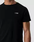 ICIW Essential Tee Black Men - Miesten yläosat - 10376 - 3