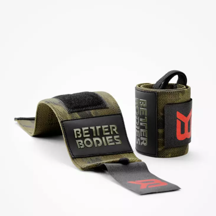 Better Bodies Camo Wrist Wraps Rannesiteet - Rannesiteet ja tuet - 06676 - 1