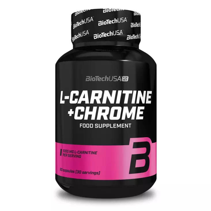 Biotech L-Carnitine+Chrome (For Her) 60 tabs - PPS-Shop webstore
