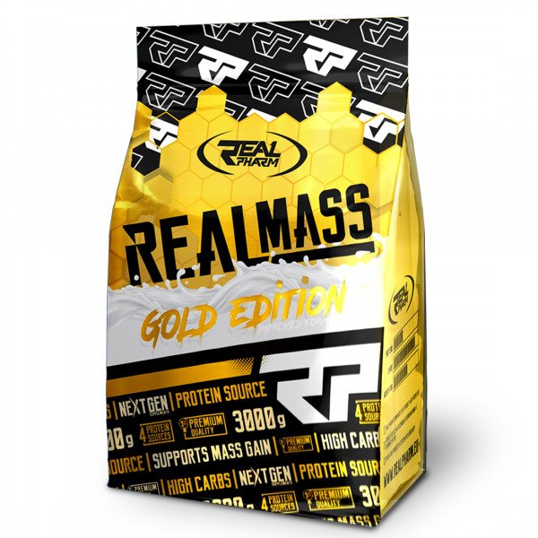 Real Pharm Real Mass Gold Edition Gainer - Gainers / Mass Gain Supplements - 10496 - 1