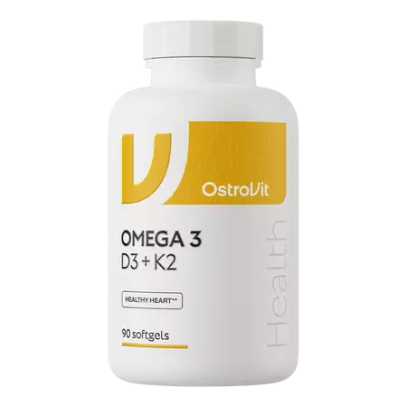 OstroVit Omega 3 D3 + K2 - Omega-3 fettsyror - 10166 - 1