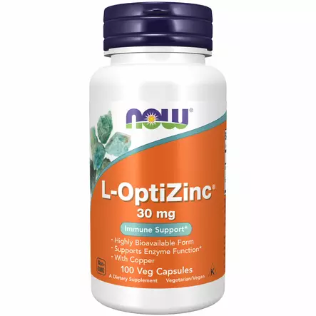 NOW Foods L-Optizinc 30mg - Sinkit - 02937 - 1