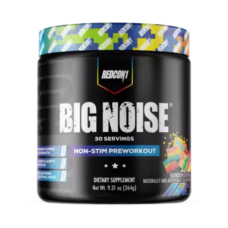 Redcon1 BIG NOISE Non-Stim Tehonlisääjä - Kofeiinittomat PWO tehonlisääjät - 10847 - 1