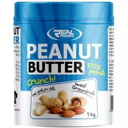 Real Pharm Peanut Butter Crunchy - Nut Butters - 11737 - 1