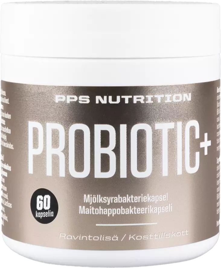 PPS Nutrition Probiotic Plus maitohappobakteerivalmiste - Vatsan ja suoliston hyvinvointi - 10677 - 1