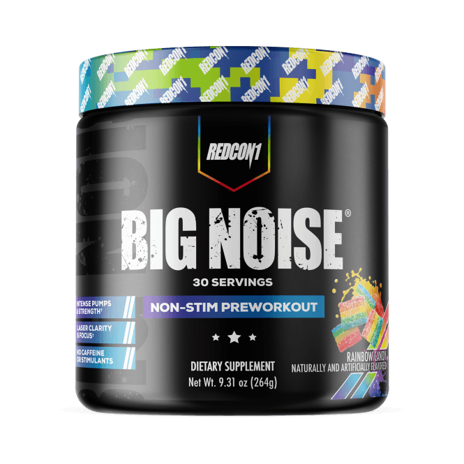 Redcon1 BIG NOISE Non-Stim Preworkout - Koffeinfri PWO-preparat - 10847 - 1